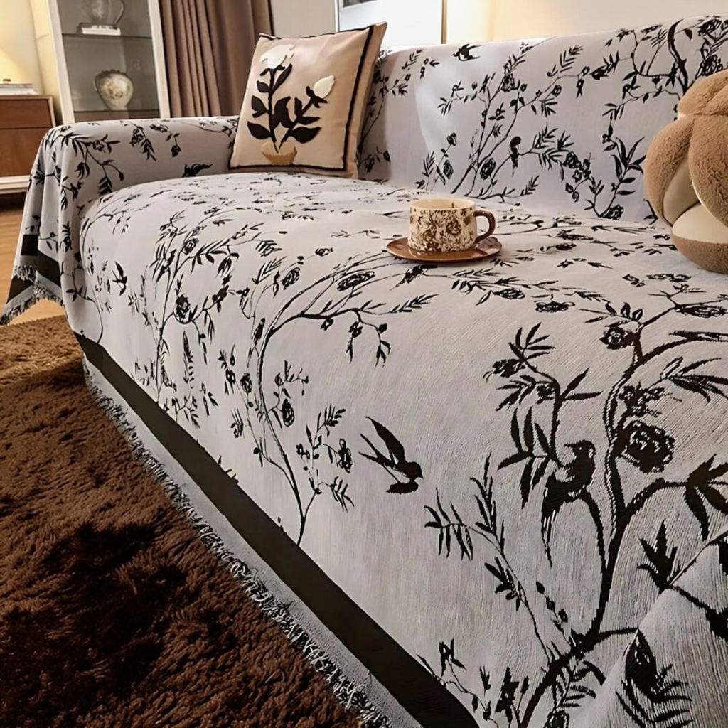 Chenille Sofa Cover — view 4