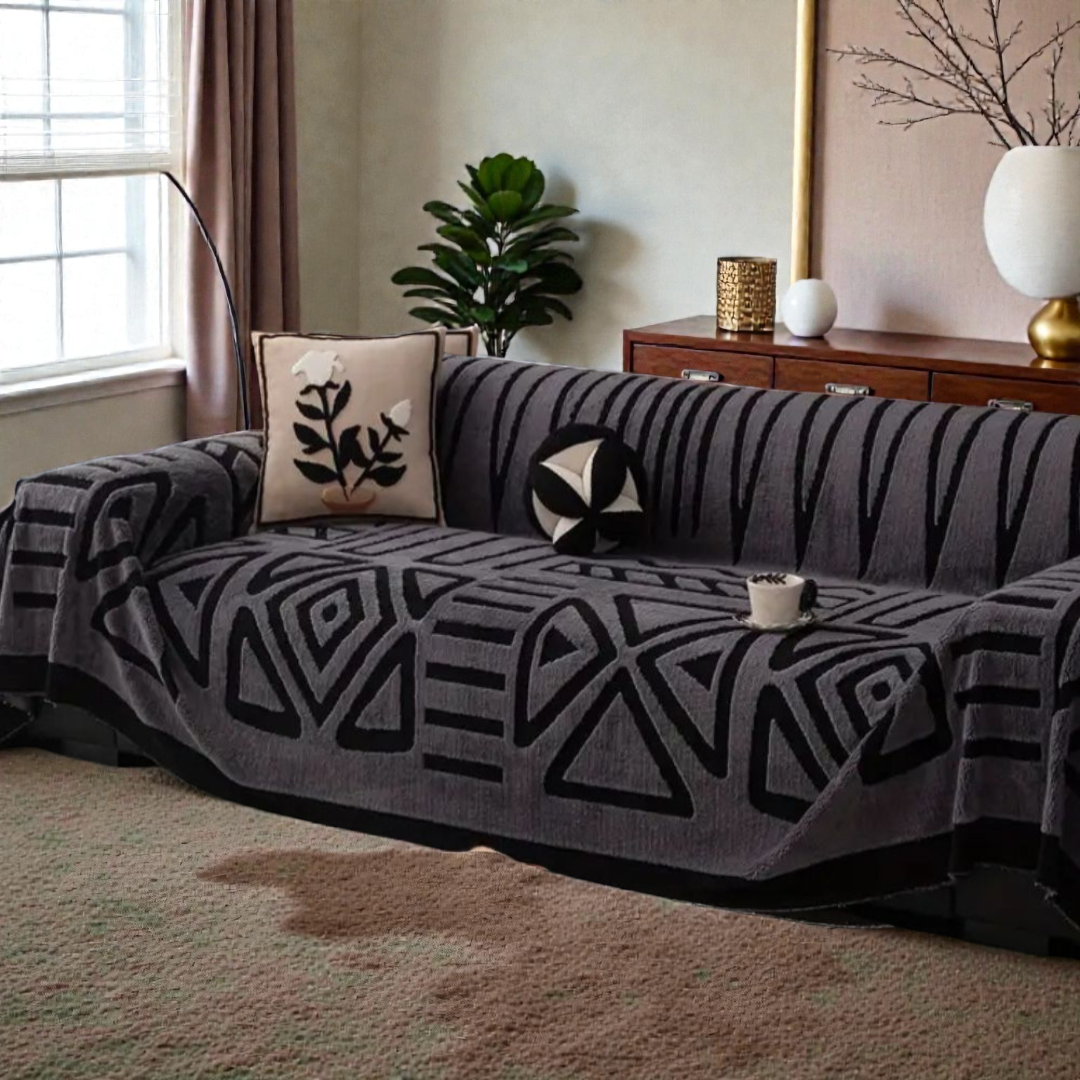 Velvet Sofa Cover — view 6