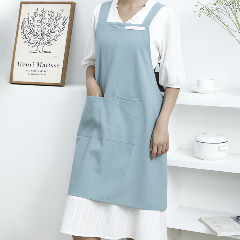 Minimalist Cross-Back Apron — main product photo