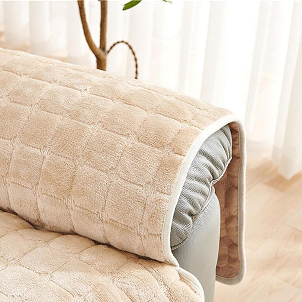 Snug Grid Recliner Cover — lifestyle shot