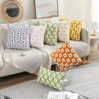 Lustrous Floral Embroidered Cushion Cover — main product photo
