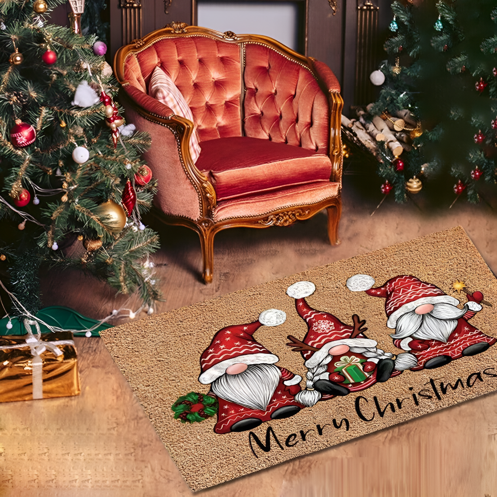 Gnome Wonderland Welcome Mat — product detail view