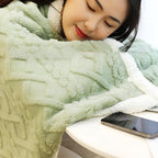 Fluffy Comfort Cloak Blanket — alternate angle view