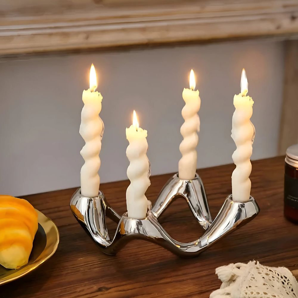 Cosmic Ripple Candle Holder — main product photo