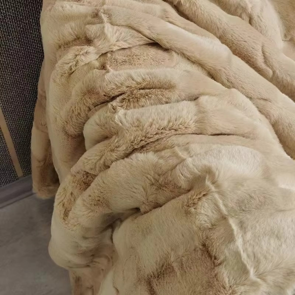 Heavenly Retreat Faux Fur Blanket — product detail view