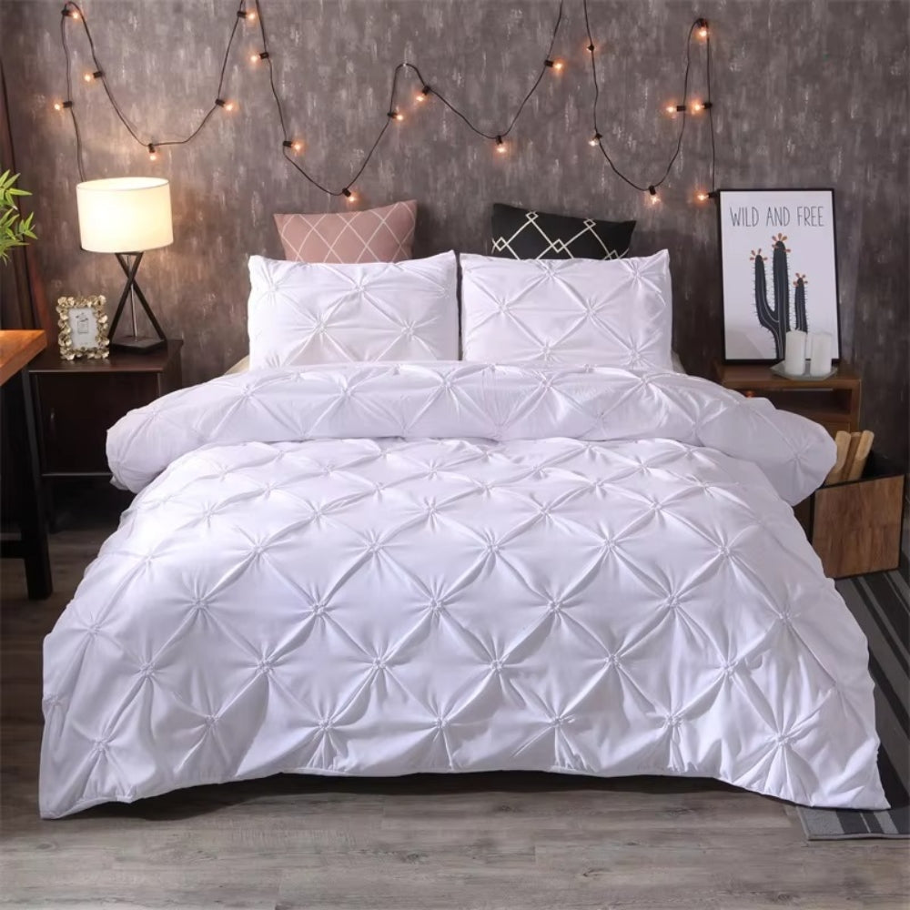 Airweave Pintuck | 3pcs Quilt Cover Set — product in use