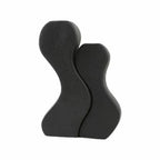 Unity Flow Ceramic Vase Set — size and scale reference