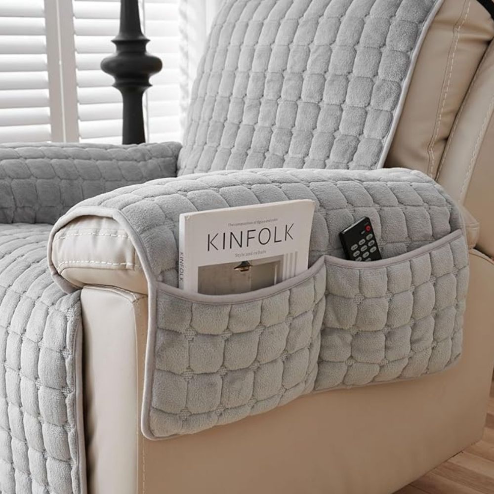 Snug Grid Recliner Cover — additional view