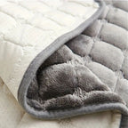 Velvet Grid Recliner Cover — product close-up