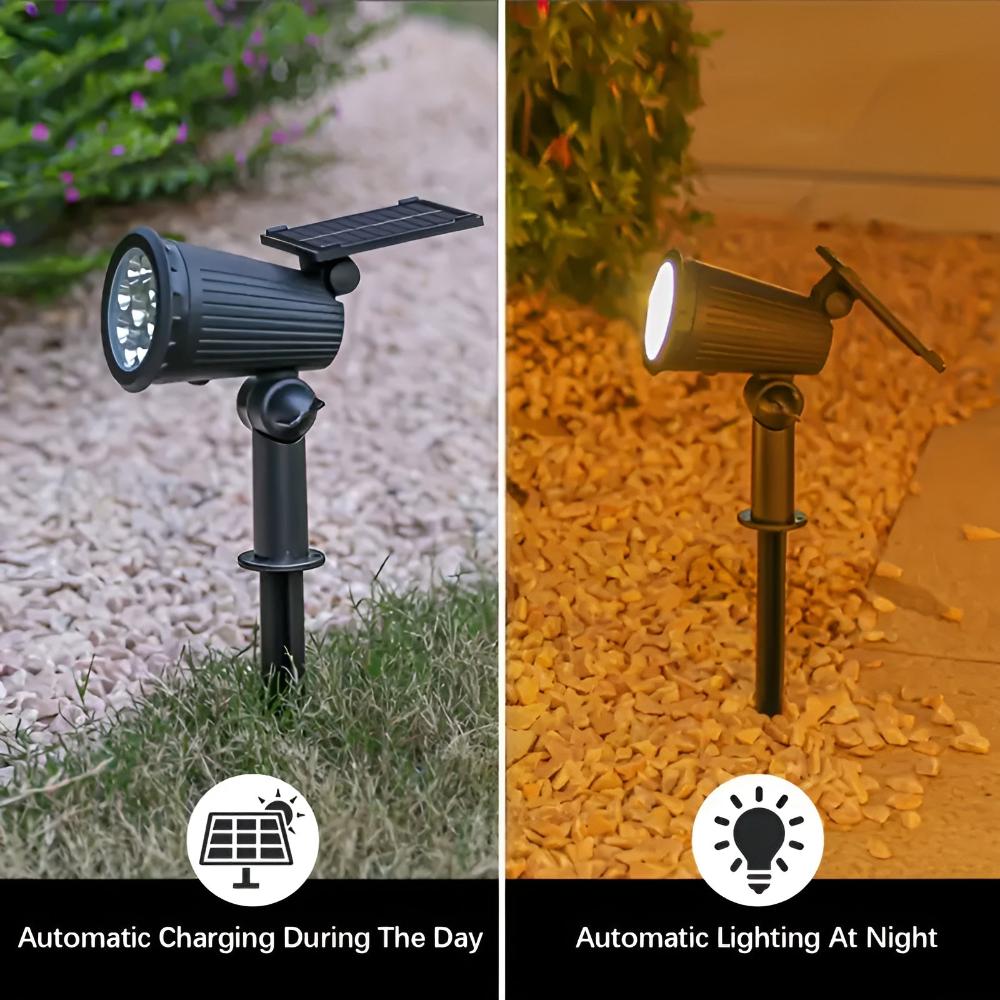 Power Glow Solar Light — product in use