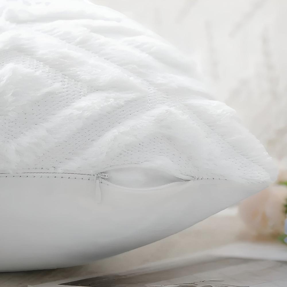 3D Diamond Pattern Cushion Cover — product in use