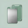 Stylish Double-Sided Stainless Steel Chopping Board — product feature detail