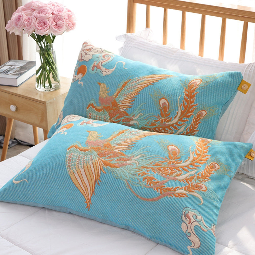 Ornate Heritage Cotton Pillowcase Set — main product photo