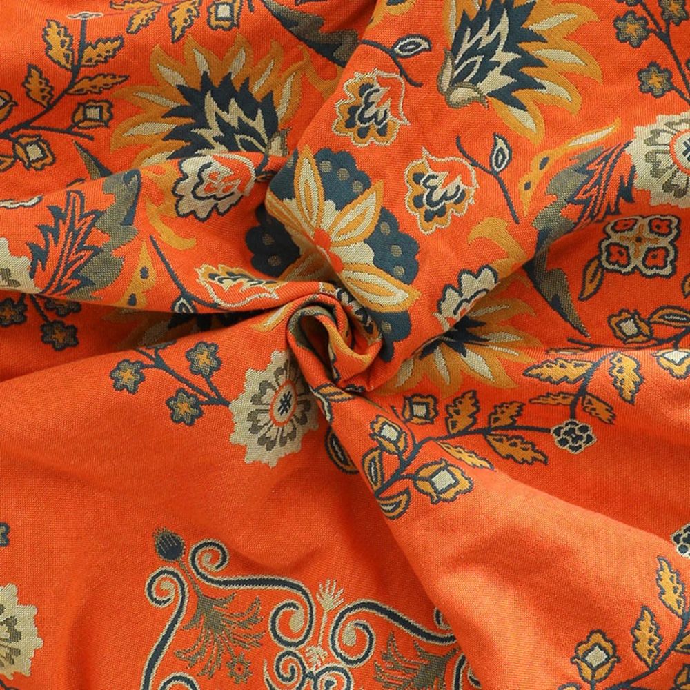 Marigold Reversible Throw Blanket — product close-up