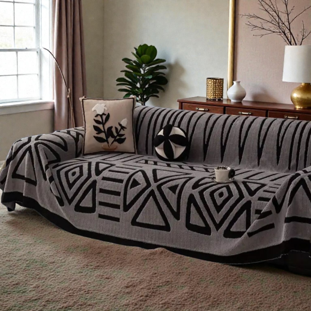 Velvet Sofa Cover — view 5