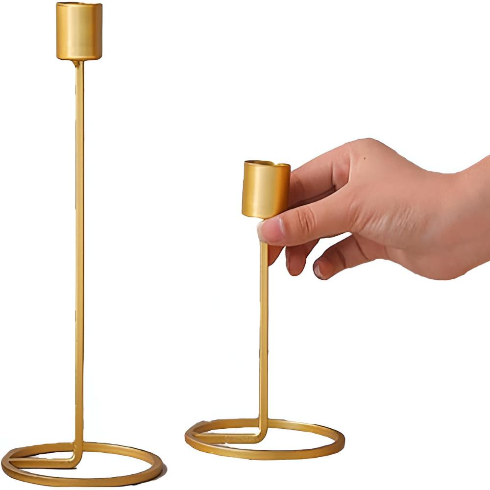 Golden Romantic Candle Holders — product close-up