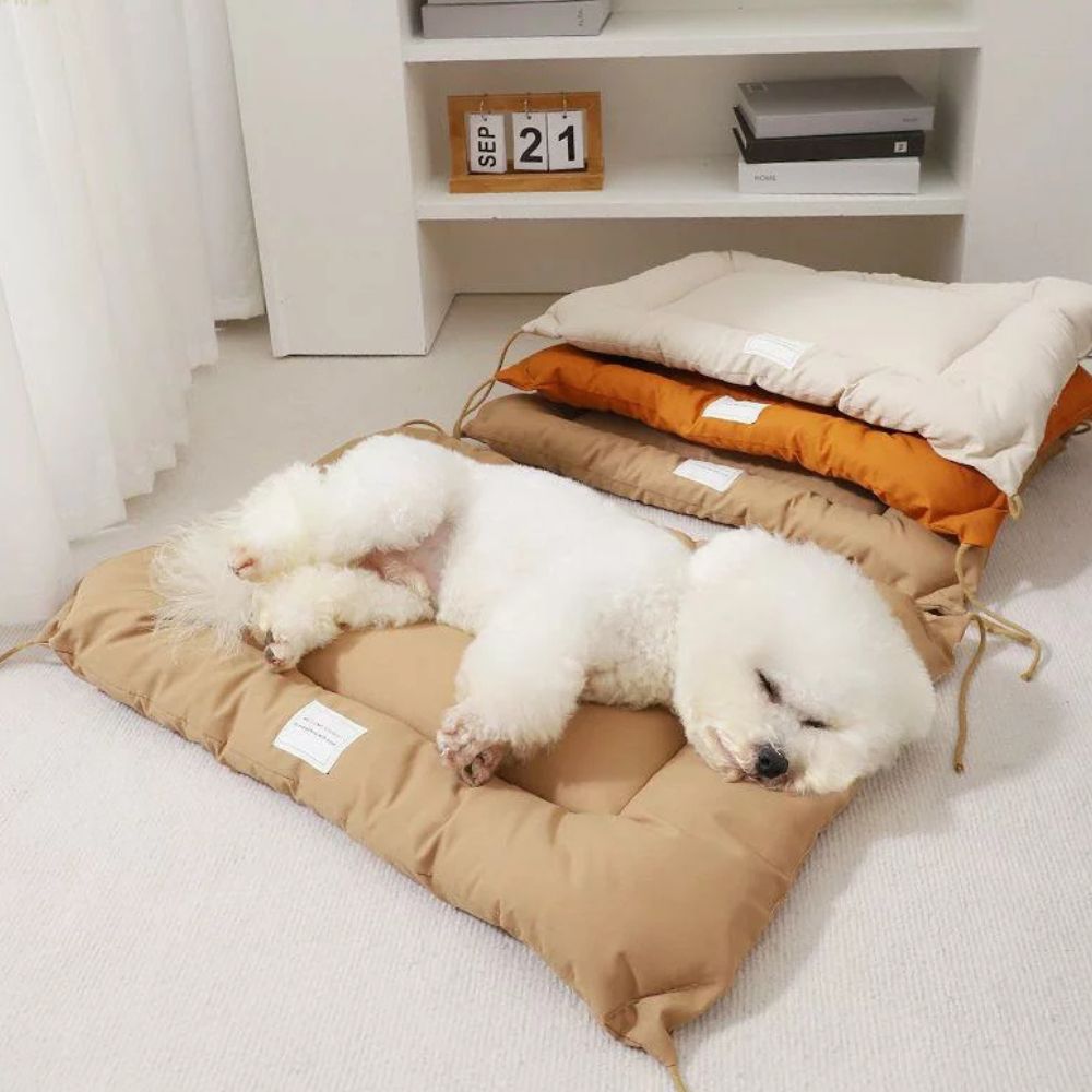 SnuggleNest Pet Mat — lifestyle shot