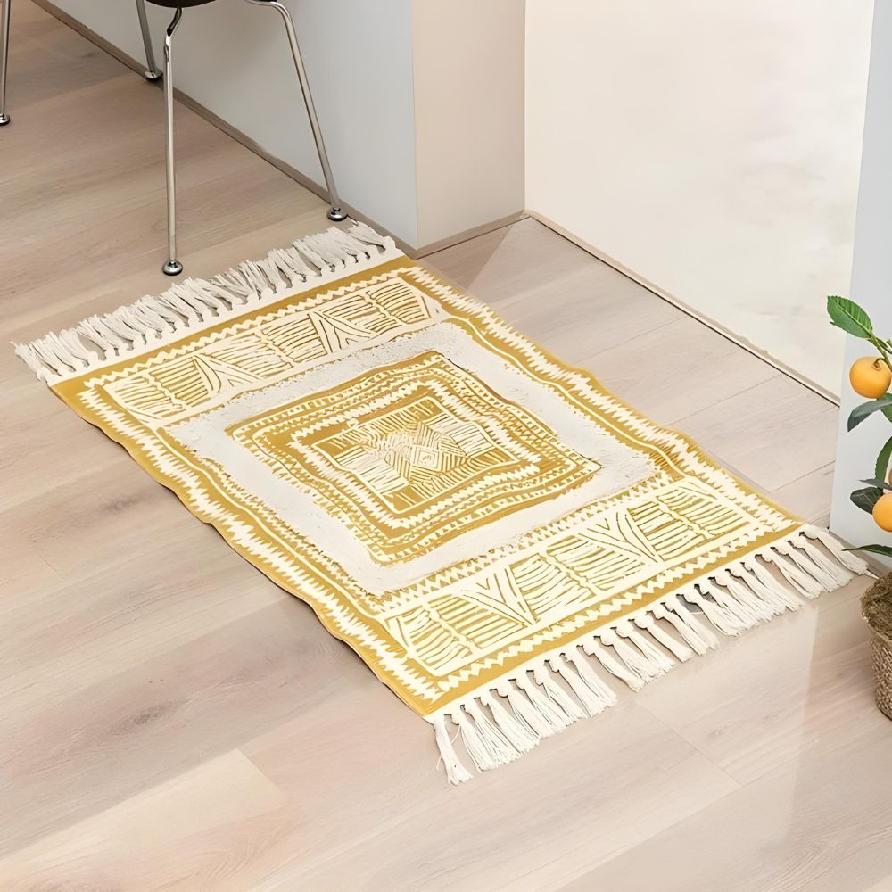 Lustre Fringe Bohemian Rug — main product photo