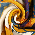 Blooming Flowers Reversible Bath Towel — product detail view
