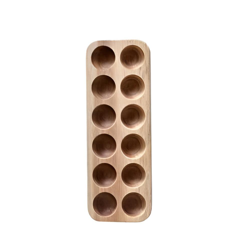 Wooden Egg Tray — product close-up