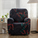 Floral Recliner Sofa Cover — alternate angle view