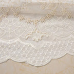Elyvia Embroidered Classic Sheer Lace Curtain — lifestyle shot