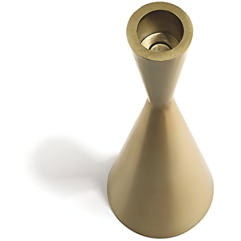 Sleek Nordic Brass Waist Candlestick| 3pcs Set — product in use