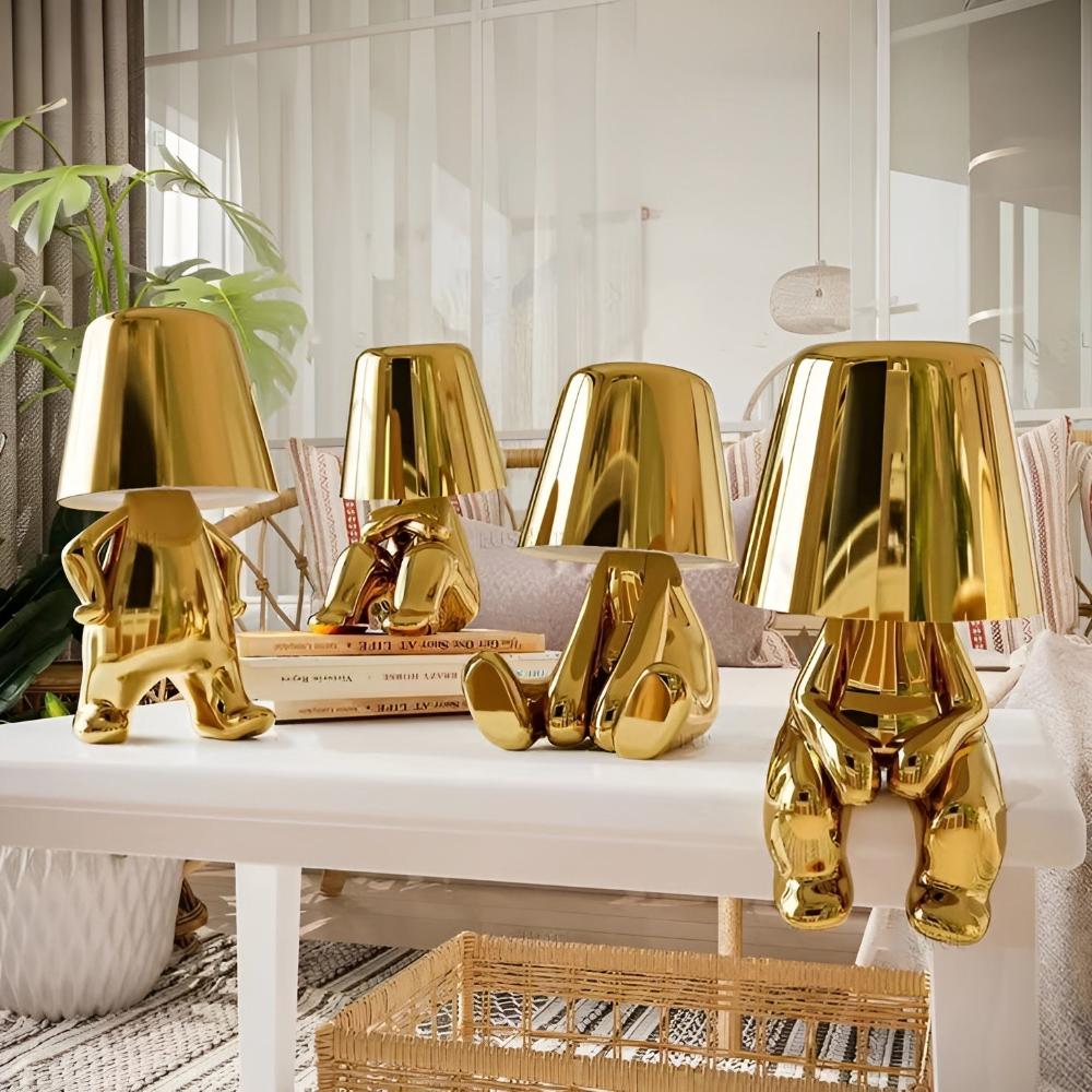 The Thinker Lamp — lifestyle shot