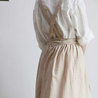 Multipurpose Cotton Apron With Pockets — product close-up