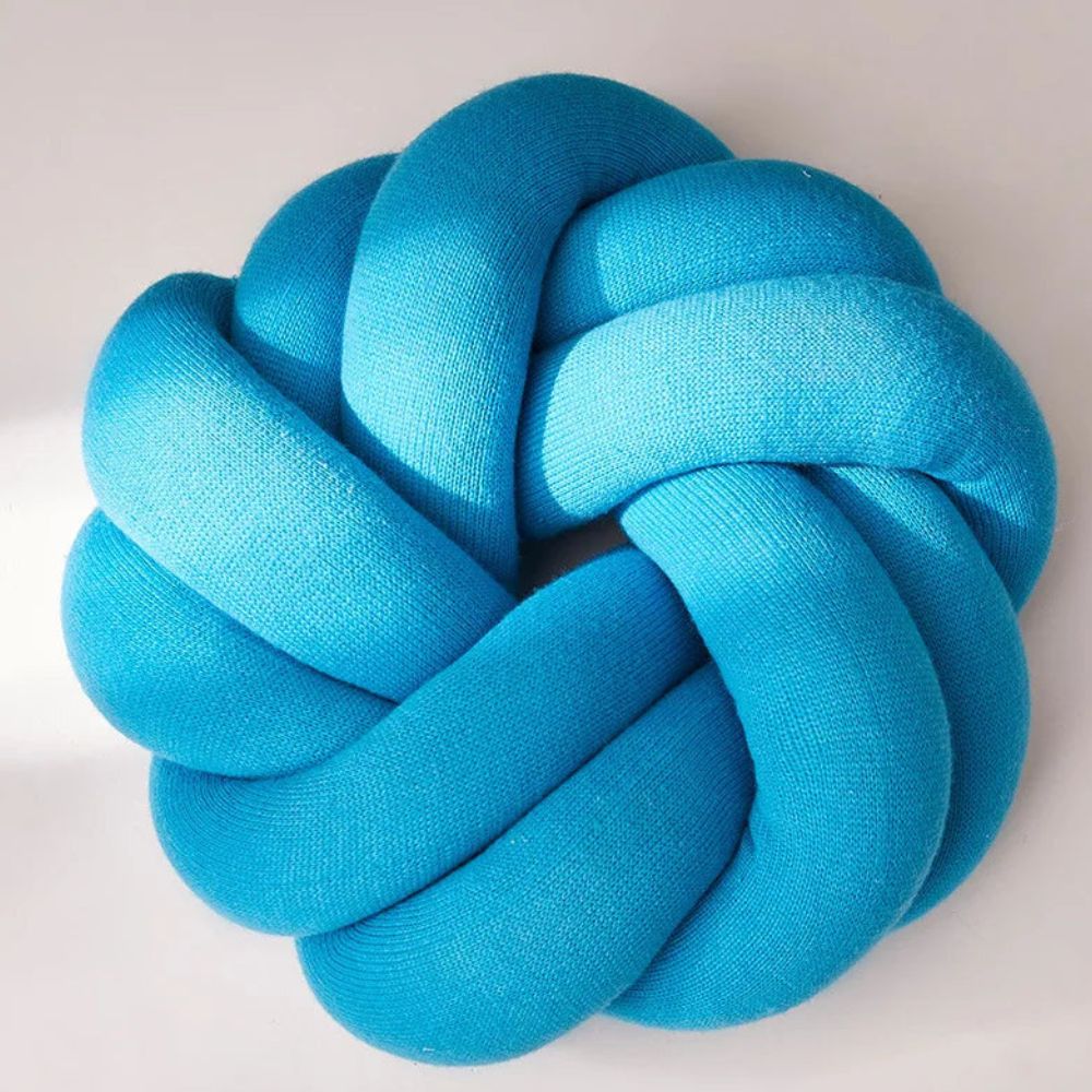 Puffy Pretzel Cushion — additional view