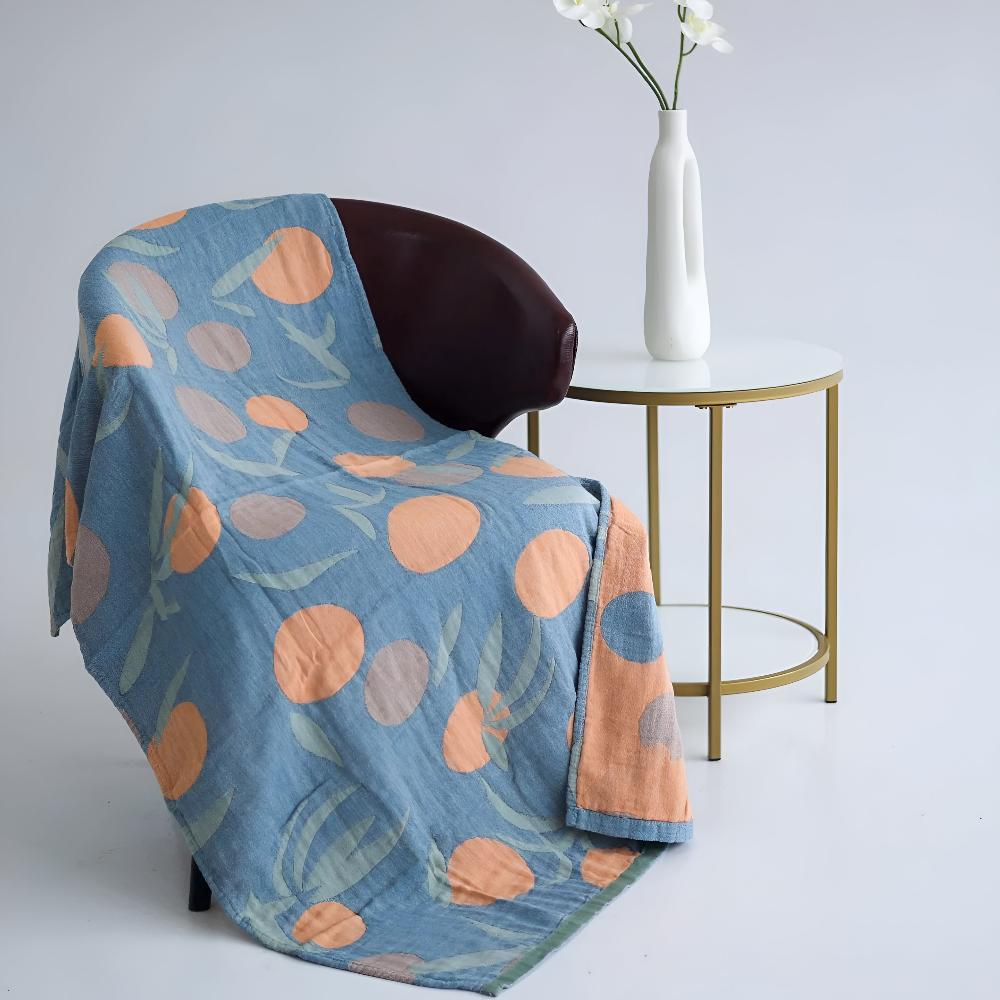 Peach Bath Summer Towel — main product photo