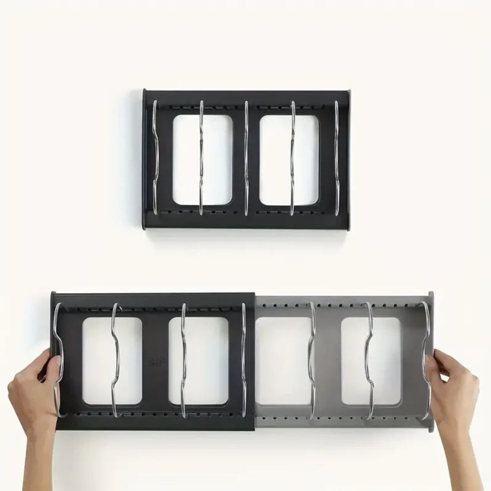 Expandable Pot and Pans Organiser Rack — product close-up