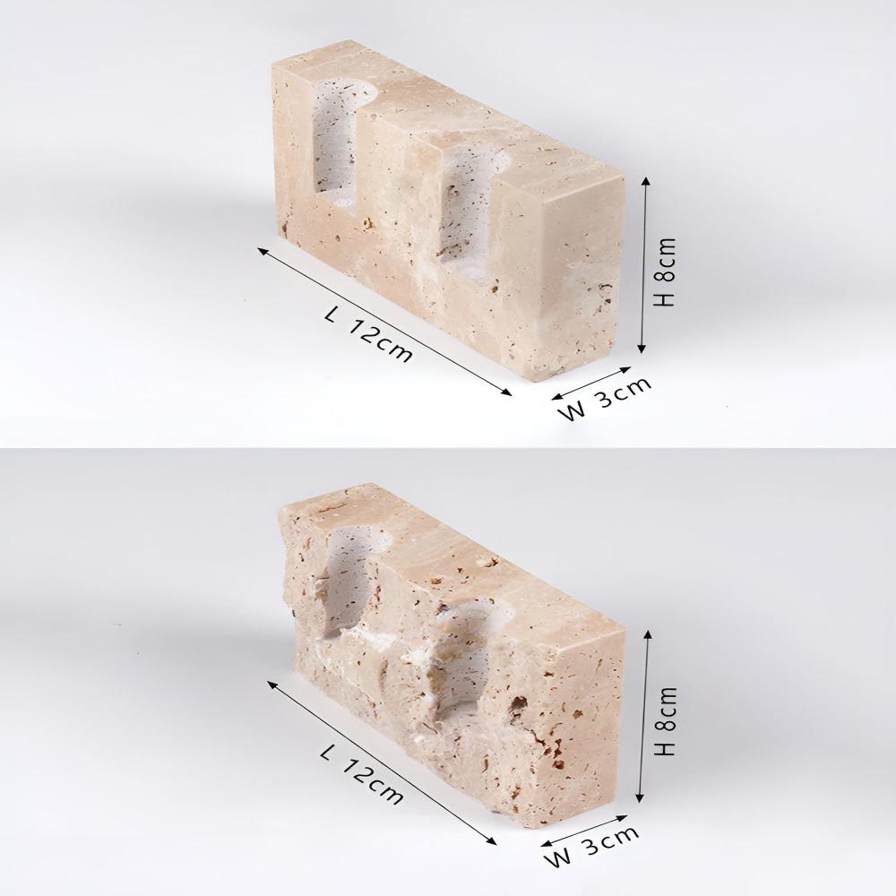 Timeless Glow Stone Candle Stand — lifestyle shot