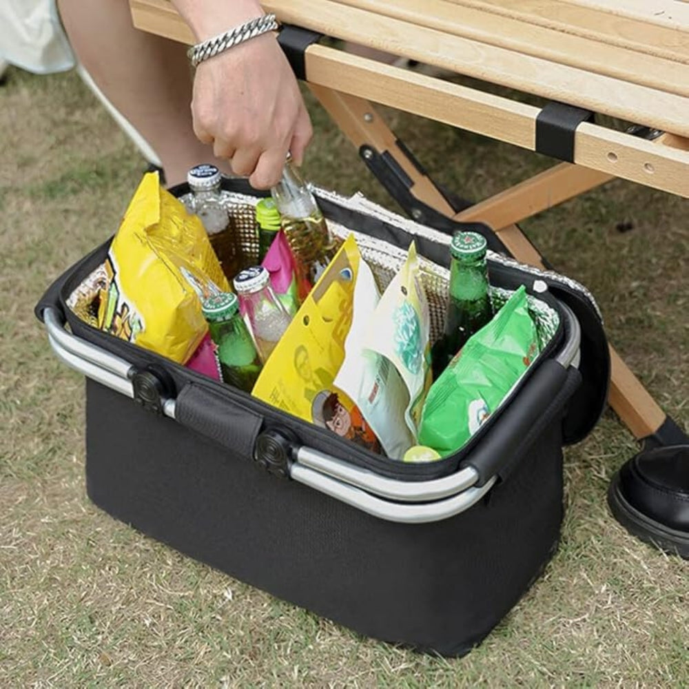 Collapsible Leakproof Picnic Basket — product detail view