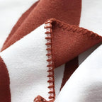 Abstract Pattern Acrylic Blanket — product close-up