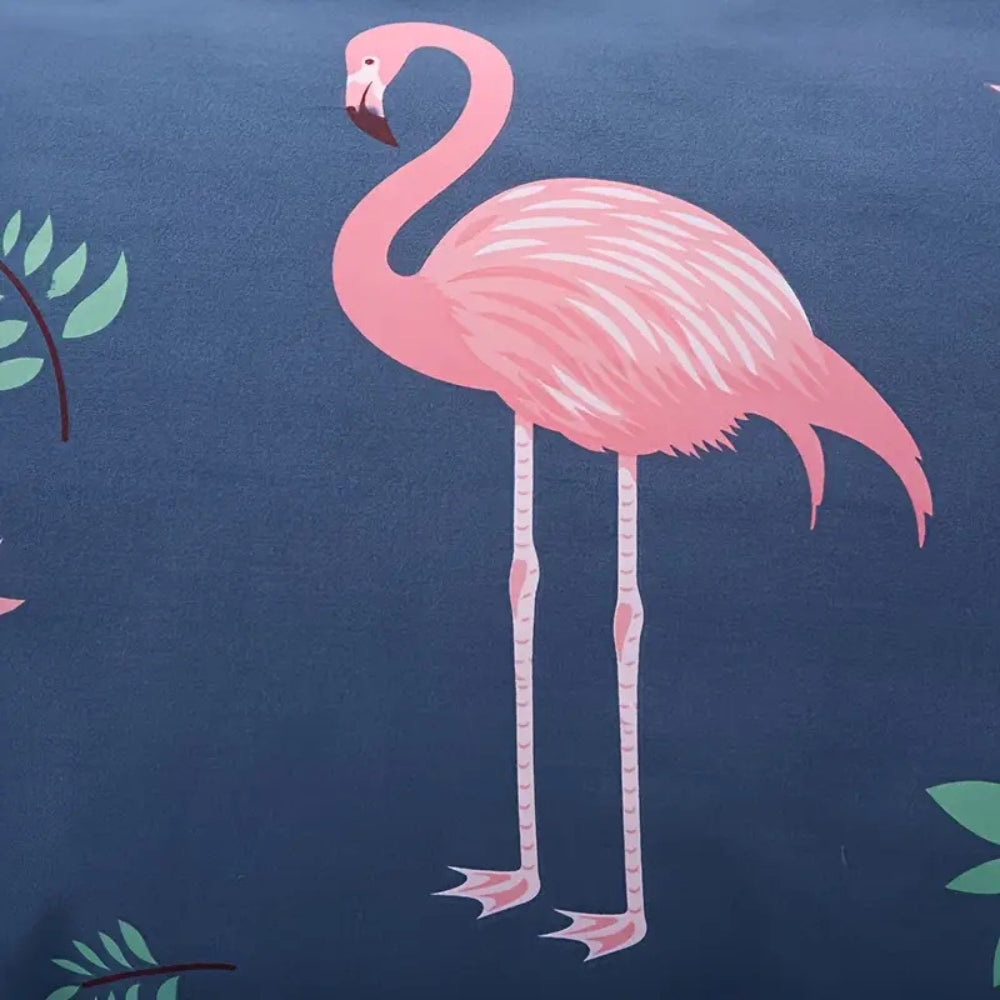 Flamingo Paradise | 3pcs Quilt Cover Set — alternate angle view