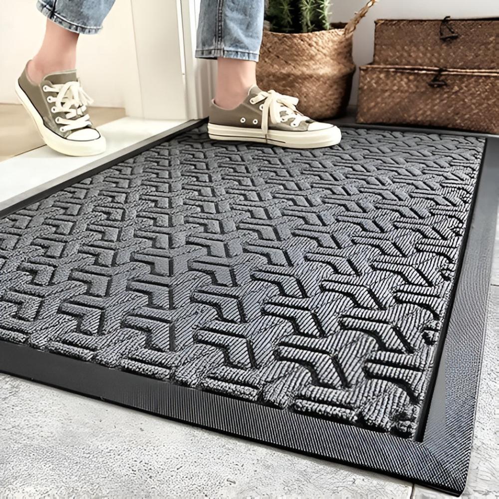 Geometric Entryway Door Mat — additional view