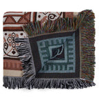 Bohemian Desert Mirage Throw Blanket — product close-up