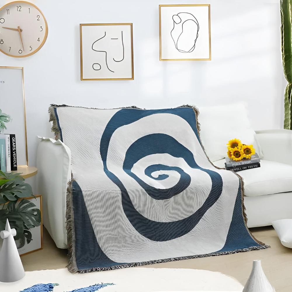 Whirlwind Bliss Blanket — product in use