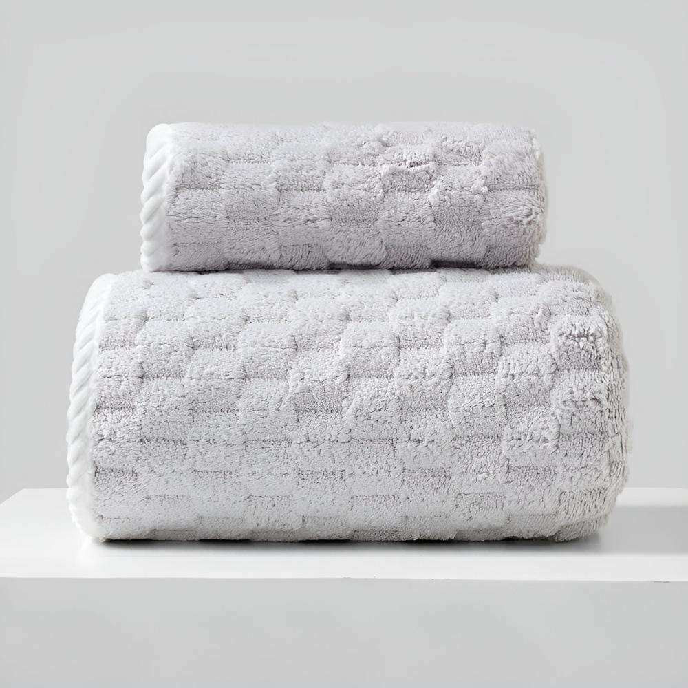 Pure Soft Fleece Towels — alternate angle view