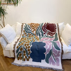 Floravase Woven Throw — product close-up
