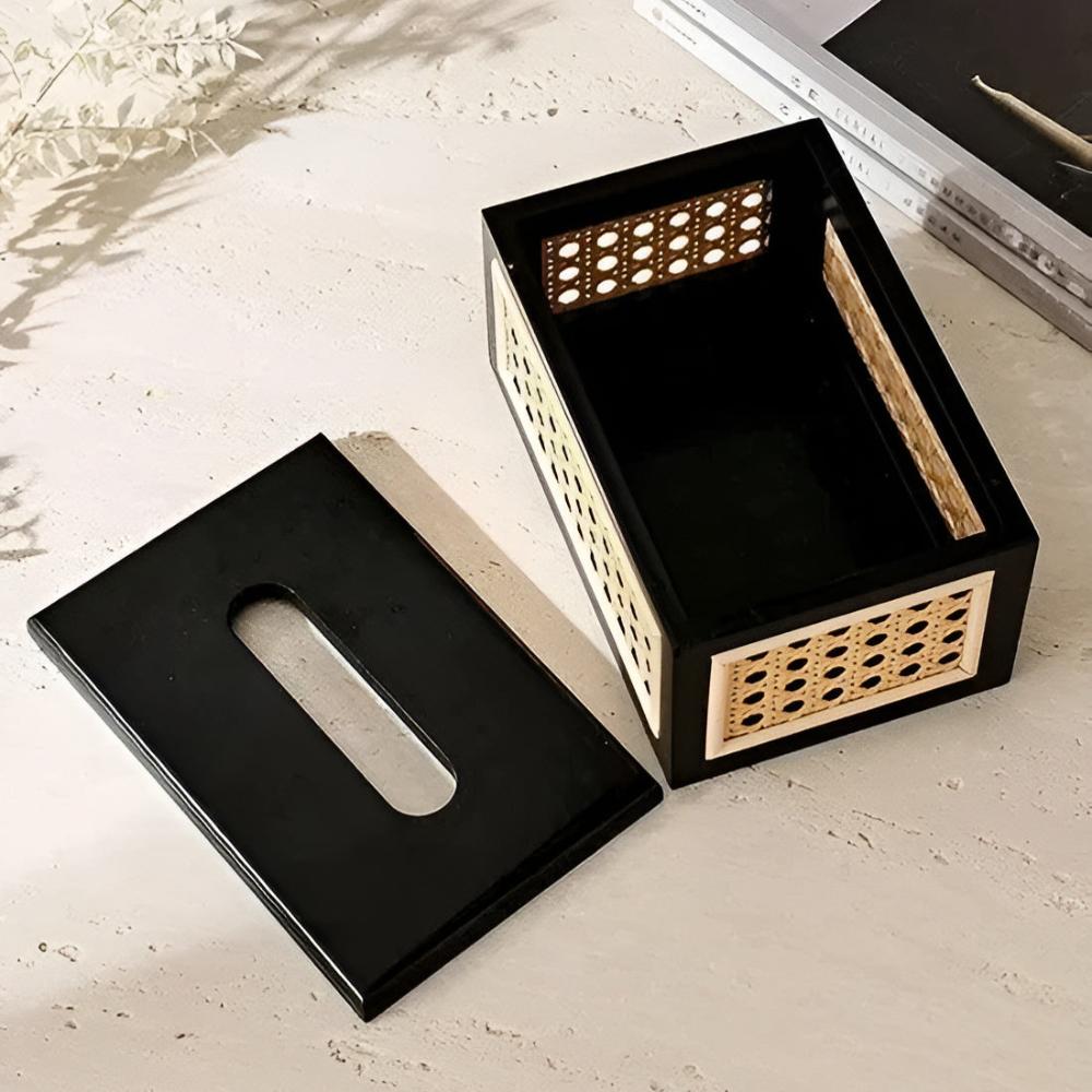 Minimalist Japandi Tissue Box — product close-up
