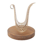Iron Leaf Shape Tissue Holder — product detail view