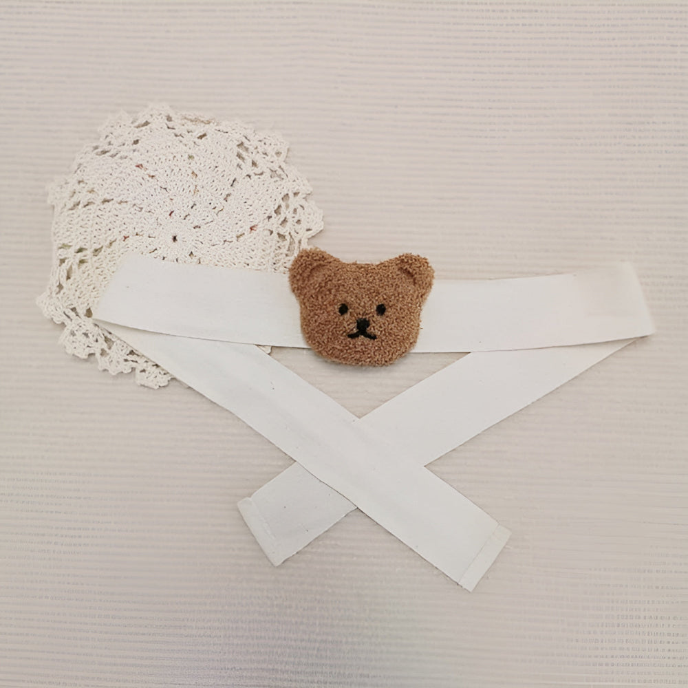 Teddy Bear Curtain Straps — product in use