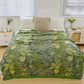 Verdant Leaf Bamboo Fibre Cooling Blanket — main product photo