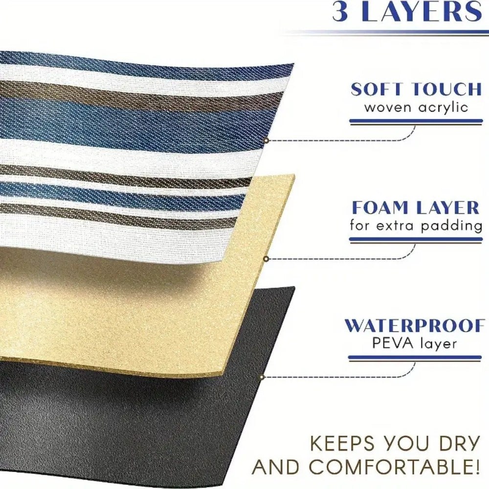 Dual-Layer Handy Picnic Mat — product in use