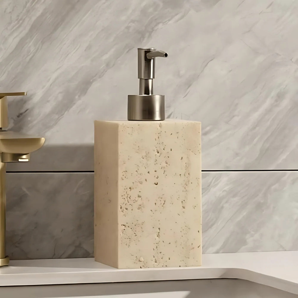 Minimalist Resin Hand Soap Dispenser — product in use