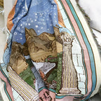 Moon Tarot Tapestry Blanket — product close-up