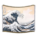Classic Great Wave Throw Blanket — main product photo