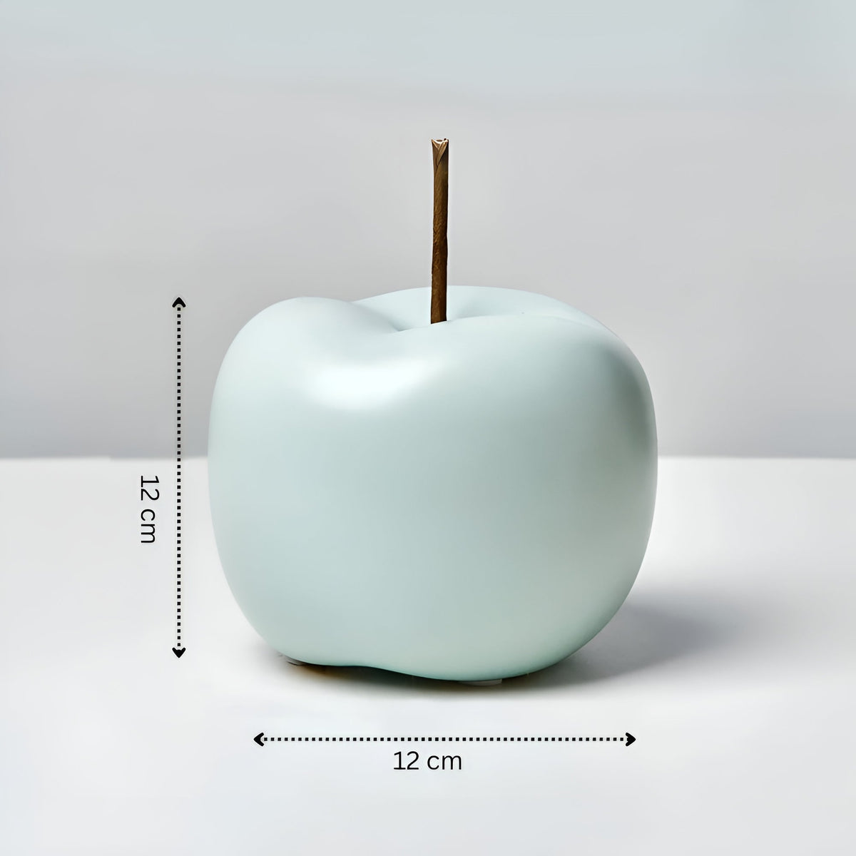 Apple Ceramic Ornaments — material texture close-up